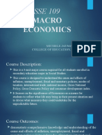 Macro Economics: Michele Jaymalin-Dulay, PHD College of Education, 1 SEM 2020-2021