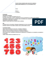 Guia Actividades Matematicas Del 15 Al 19 de Marzo