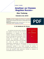 Mao Tsetung - Como Analisar As Classes Nas Regiões Rurais