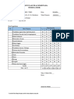 Transkrip Sementara Prestasi