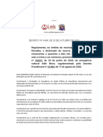 Decreto 4466 2020 de Santana de Parnaíba SP
