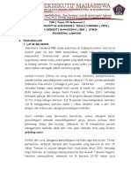 Tor Pelatihan Komunitas Mahasiswa Peduli Narkoba