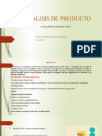 Analisis de Producto