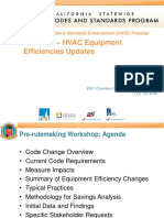 ASHRAE HVAC Equipment Efficiencies Updates