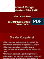 Peran Fungsi Laboratorium Ipa