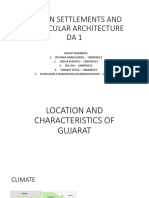 Human Settlements and Vernacular Architecture DA1