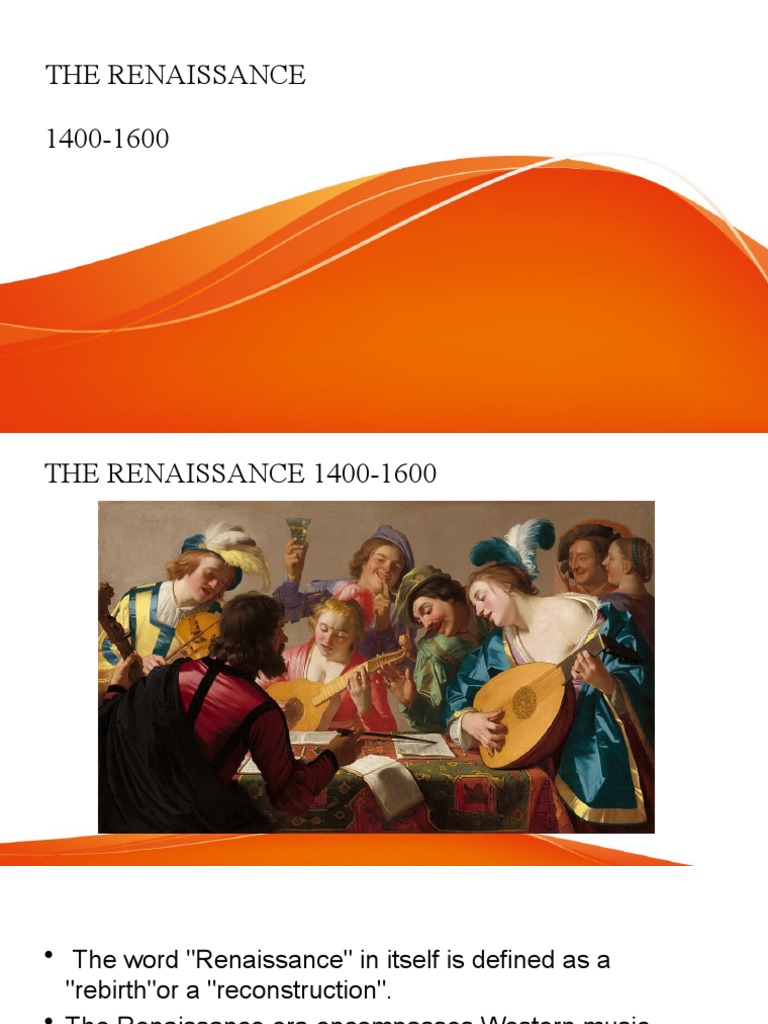 The Renaissance 1400-1600 | PDF | String Instruments | Trumpet