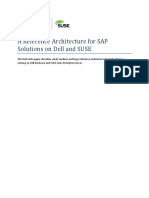 A Reference Architecture For SAP Solutions On Dell and SUSE