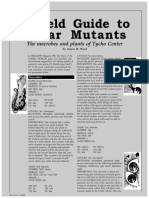 A Field Guide To Lunar Mutants: The Macrobes and Plants of Tycho Center