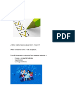 Tipos y formas de autoevaluación efectiva