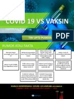Covid 19 VS Vaksin