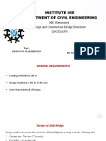 UNIT-2 (Lecture-1) Design of Slab Bridges