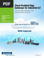 Cloud-Enabled Edge Gateways For Industrial Iot: Powering Edge Intelligence With Advantech Wise-Edgelink