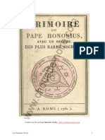 Grimoire Du Pape Honorius