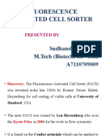 Fluorescence Activated Cell Sorter: Sudhanshu Shekhar M.Tech (Biotech) III Sem A7110709009