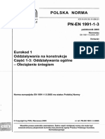 E1 PN-En - 1991-1!3!2005 Oddzialywania Ogolne. Obciążenie Śniegiem