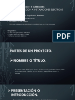 Partes de Un Proyecto Final...