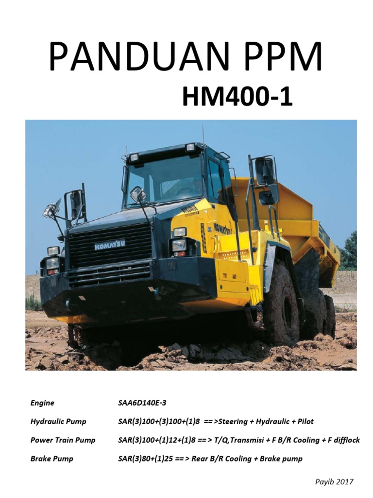Panduan PPM untuk Dump Truck HM400-1 | PDF