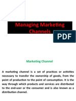 Managing Marketing Channel