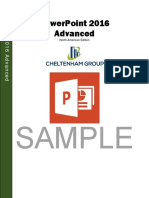 Sample - Powerpoint 2016 Advanced Training Manual Usa