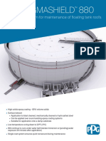 PPG Sigmashield 880: Single Coat System For Maintenance of Floating Tank Roofs