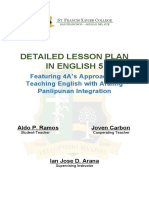 Detailed Lesson Plan in English 5: Featuring 4a's Approach in Teaching English With Araling Panlipunan Integration