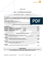 Sujet DCG Contrôle de Gestion 2011