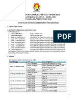 KETENTUAN UMUM KEJURNAS Catur Ke47 Tahun 2018