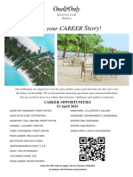 We Create Joy - Career Poster Jobs Maldives - 23 APRIL 2021