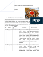 Tugas Analisis Kimia Dan Keamanan Makanan