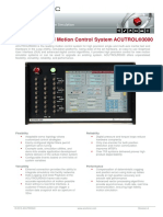 Multi Axis Digital Motion Control System ACUTROL®3000: Flexibility Reliability