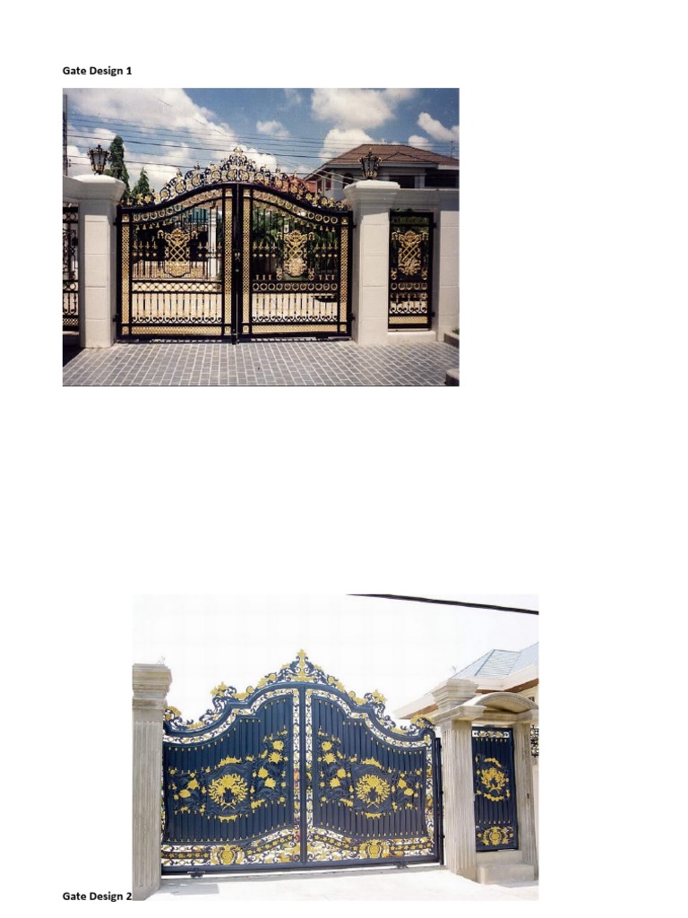 Gate Designs | PDF