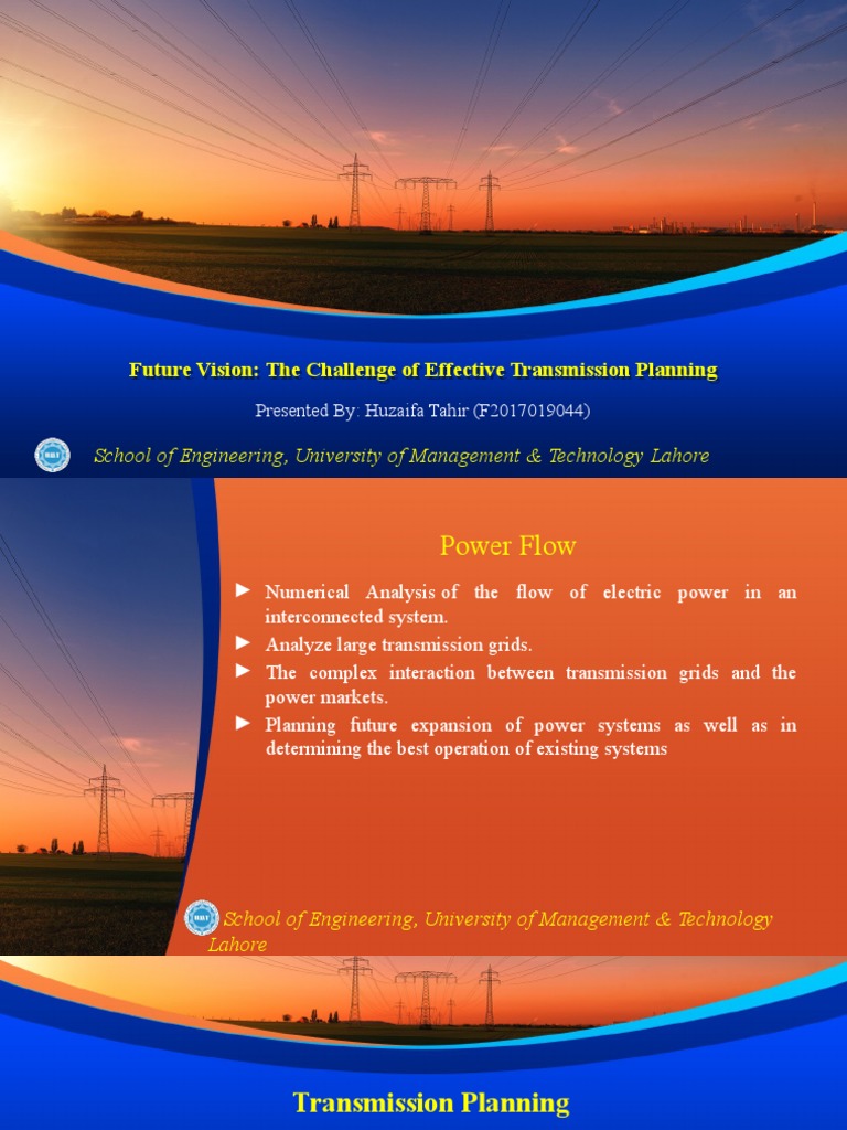 Future Vision The Challenge of Effective Transmission Planning PDF