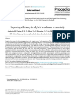 Improving Efficiency in A Hybrid Warehouse: A Case Study Improving Efficiency in A Hybrid Warehouse: A Case Study