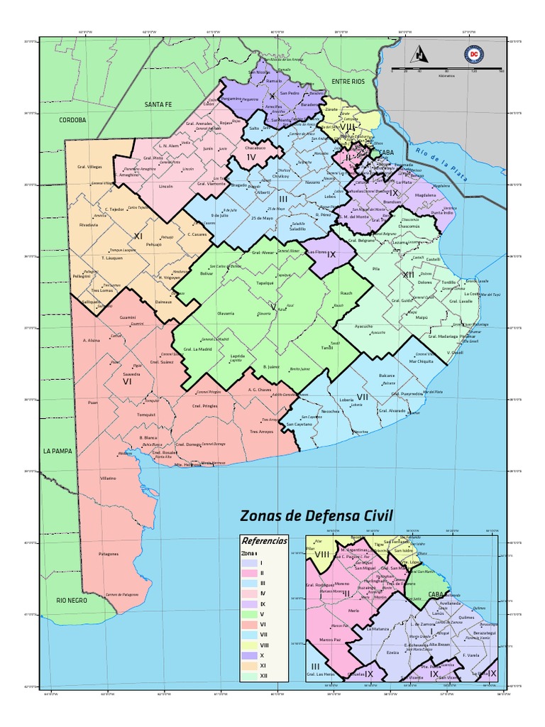 Zonas de DC Mapa | PDF