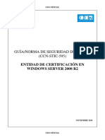 Guia-CCN-STIC-595 Entidad de Certificación en Windows 2008 R2