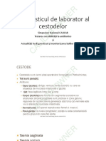 Diagnosticul de Laborator Al Cestodelor