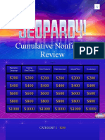 Nonfiction Jeopardy Review