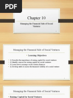 Chapter 10, Managing The Financial Side of Social Ventures