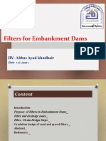 Filter in Dams