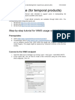 High Resolution Snow and Ice monitoring - Instructions on use of WMS