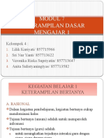 Strategi Modul 7 (KB 1,2,3,4)