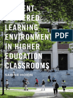 Sabine Hoidn (Auth.) - Student-Centered Learning Environments in Higher Education Classrooms-Palgrave Macmillan US (2017)