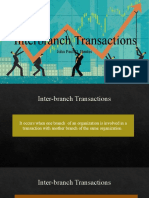 Interbranch Accounting Transactions Guide | PDF | Cost Of Goods Sold ...
