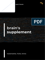 Meja Belajar Brain's Supplement