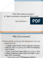 Why East Asian Economy? & Basic Economic Concepts For This Course