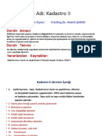 Hafta Kadastronun Tesisi Ve Yaşatılması, Kadastro Çalışmaları (İlk Tesis Kadastrosu)