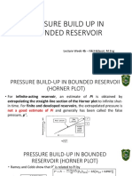 Lecture 7 - Pressure Build Up For Bounded Reservoir