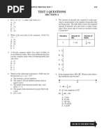 Mixed SAT Math Practice Questions