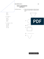 SAT Math Practice Test Chapter 22 Section 3 Questions